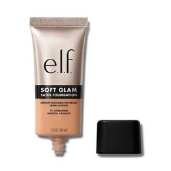 e.l.f. Cosmetics Soft Glam Satin Foundation In 34 Medium Cool - Vegan and Cruelty-Free Makeup