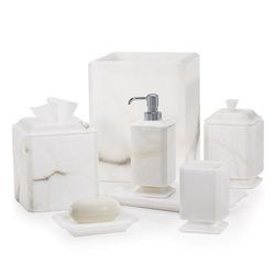 Roma Alabaster Collection By Labrazel - Soap Dispenser with Gold Pump - Frontgate