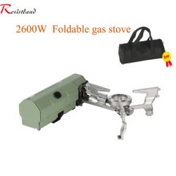 2600W Portable Folding Stove Camping Gas Stove Outdoor Hiking BBQ Travel Cooking Grill Cooker Cassette Gas Burner