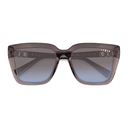 Female s square Clear Brown Plastic Prescription sunglasses - Eyebuydirect s Vogue Eyewear VO5575SB