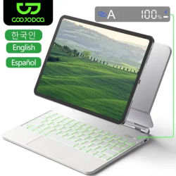 Magic Keyboard for iPad Air 2024 Case for iPad 13 Inch Air 6 11 Inch for iPad Pro 11 12.9 iPad Air 5 Air 4 10.9 with LCD Display