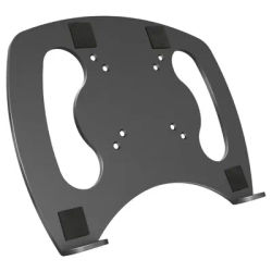 VESA Laptop Tray, Notebook Holder for Monitor Arm/Mount, VESA Mount Tray Fits Up to 15.6 "Laptop, VESA 100x100mm, Black