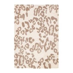Tappeto leopardato beige 160 x 230 cm