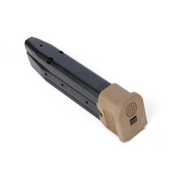 SIG SAUER P320 Full Size 9mm Luger 21 Round Pistol Magazine Coyote 1 Pack Steel MAG-MOD-F-9-21-COY-21RD