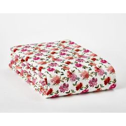 Mix and Match Flat Sheet by BrylaneHome in Rose Ditsy Floral (Size TWIN)