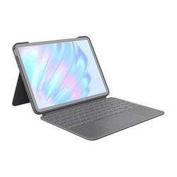 Logitech Combo Touch Backlit Keyboard Case for Apple 11" iPad Air M2 (Oxford Gray) 920-012626