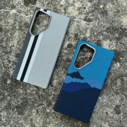 Luxury Carbon fiber Wireless Charging Magsafe case for Samsung Galaxy S25 S23 S24 Ultra Plus Alloy