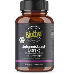 Biotiva Capsule di estratto erba San Giovanni biologico 72 g