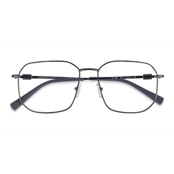 Unisex s geometric Matte Gunmetal Metal Prescription eyeglasses - Eyebuydirect s Armani Exchange AX1066