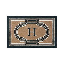 Bowery Monogram Door Mat - A - Frontgate