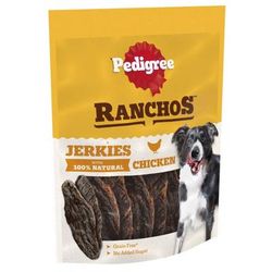 70g Ranchos Jerkies with Chicken Pedigree dog treats