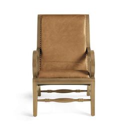 Atticus Chair - Camel - Grandin Road