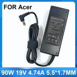 Adaptateur secteur 90W 19V 4.74A 5.5x1.7mm, chargeur pour ordinateur portable ACER ASPIRE 5750G 5755G 7110 9300 E1-531 E1-571G M5-581G V5-571