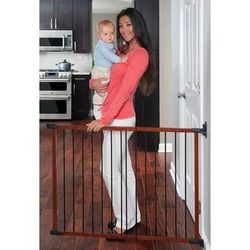 KidCo Angle Mount Designer Safeway Wall Mounted Baby Safety Gate - Cherry