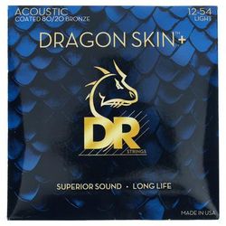 DR Strings Dragon Skin+ DA8-12 Coated
