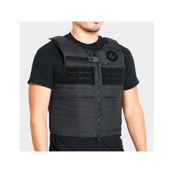 Ace Link Armor Level IIIA Standard Laser-Cut Patrol Bulletproof Vest Black 2XL PAT-3A-LC-XXL-BLACK