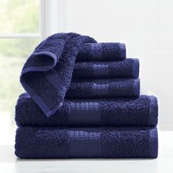 BH Studio 6-Pc. Bath Set by BH Studio in Navy