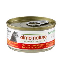 6x70g Chicken & Shrimp HFC Natural Almo Nature Wet Cat Food