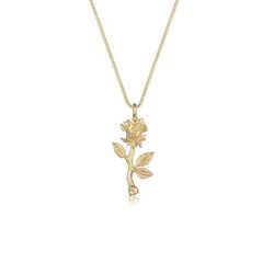 Elli - Rosa Ciondolo in argento sterling 925 Collane 1 pieces female