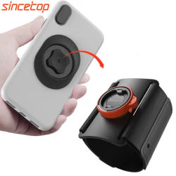 Outdoor Wristband Armbands Phone Holder Running Climbing Fitness Arm Band Wrist Case Stand Lock Men