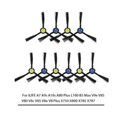 Side Brush for ILIFE A7 A9s A10s A80 Plus L100 B5 Max V9e V8S V80 V8c V85 V8e V8 Plus X750 X800 X785 X787 Vacuum Cleaner spare