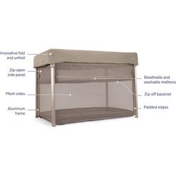 Nuna PAAL Travel Cot + Playard - Cedar
