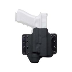 Blackpoint Tactical Leather Wing Light Mounted OWB Holster SIG P320 X-Carry with TLR-7 Right Hand Kydex Black 130860