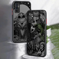 Disney Jack Skellington Phone Case For Samsung S24 S23 S22 S21 S20 FE Note20 Note10 Plus Ultra Lite