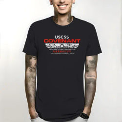 2024 Weyland Yutani Corp Xenomorph Predator Movie New Alien COVENANT Crew Member T Shirt harajuku oversized vintage t shirt