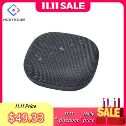 360° Omni-directional Microphone 5M Radius Pickup Wireless Conference Speaker USB Bluetooth Microphone for Conference Meeting