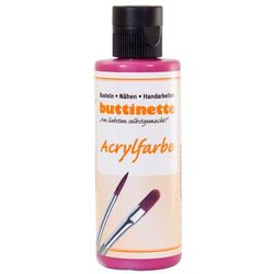 buttinette Peinture acrylique, différentes couleurs, 80 ml