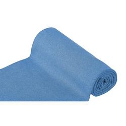 Tissu bord côte "confort", bleu jeans/mélangé