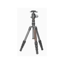 Leofoto LX-225CT/XB-32Q Reversible Travel Tripod w/ Ball Head Set Black LX-225CT+XB-32Q