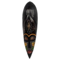 African mask, 'Ashanti Warrior Queen'
