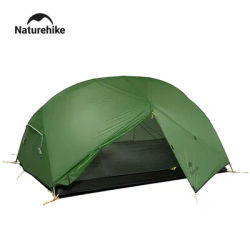 Naturehike Mongar 2 Camping Tent Ultralight Outdoor 3 Season Waterproof 20D Nylon 210T Hiking Tent 2 Person Backpacking Tent
