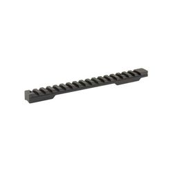 Talley Manufacturing Picatinny Base Fits Savage Long Action with Accutrigger 8-40 Screws 20 MOA Anodized Finish Black PLM258725