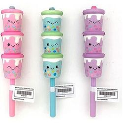 Stacked Squishy Bubble Tea Indiviual Pen