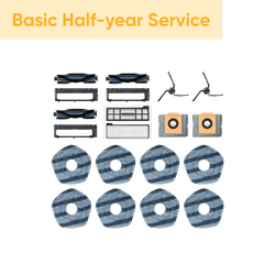 eufy X10 Pro Omni Accessories Subscription Service -- Basic Half-Year Service