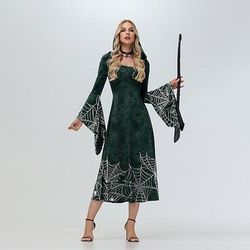 Notte di Valpurga Vestito Strega Winifred Hocus Pocus Punk Gotico Adulti Per donna Mascherata Festa / Sera Costumi di Halloween facili Vestirsi