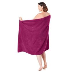 BH Studio XXL Bath Sheet by BH Studio in Raspberry