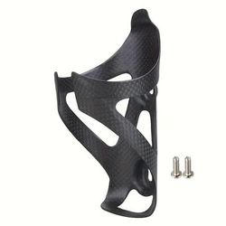 TEMU Lightweight Fiber Water Bottle Holder - Fit For Mountain & Road Bikes, Secure Clamp Design, Black, Bicycle Water Bottle Holder