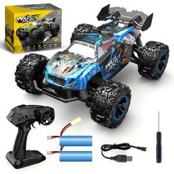 TEMU 1:18 Scale Remote Control Car With A Of 20km/h Remote Control Monster Truck Remote Control Toy Off-road Vehicle Suitable For Children's Holiday Christmas Gifts