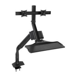 Gabor Dual-Monitor Sit/Stand Desktop Mount DMSS-502