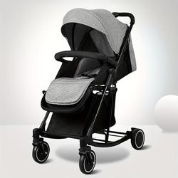 TEMU Baby Strollers, Lightweight Baby Stroller&infant Stroller, One-hand Fold And Adjustable Canopy, As , Chrismas Gift