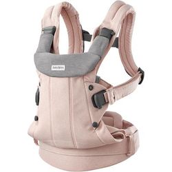 BabyBjrn Baby Carrier Harmony Woven Melange, Light Pink