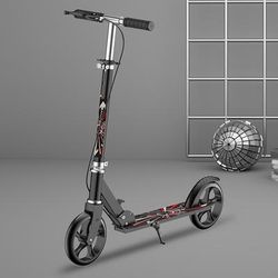 TEMU Scooter For Adults And Teenagers, Foldable, For Urban Transportation, Without Battery