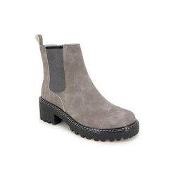 Women's Reed Water Resistant Bootie by JBU in Dark Grey (Size 10 M)