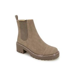 Women's Reed Water Resistant Bootie by JBU in Taupe (Size 8 1/2 M)