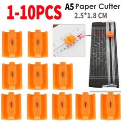 1-10PCS A5 Paper Cutting Replacement Blades Precision Paper Card Cutting Blade Guillotine Paper Trimmer Scrapbooking Machine