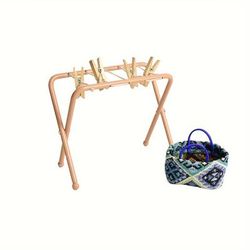 TEMU Chic Miniature Clothes Drying Rack - 1:8 To 1:12 Scale, Cast Iron, Bjd & Collectible Figurines, Home Decor